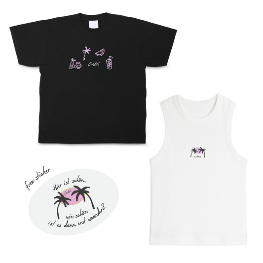 Shirt & Tanktop Bundle inkl. 3 Sticker